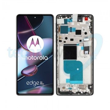 Display Ori. Moto Edge 30 Pro Nero con Frame