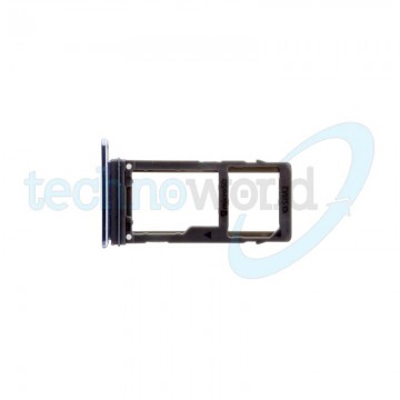 Porta Sim/microSD Samsung A8 2018 per vers. Orchid Gray
