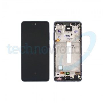Display Ori. Samsung A52 A525 Violet con Frame