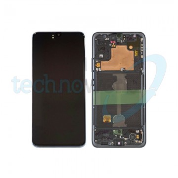 Display Ori. Samsung A90 A908 Nero con Frame