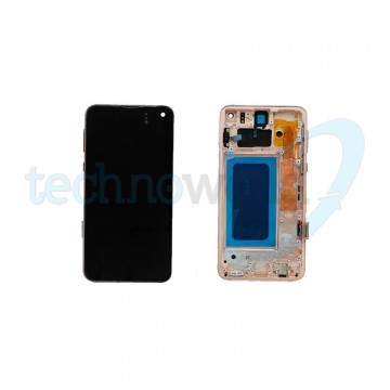 Display Ori. Samsung S10e G970 Rosa con Frame
