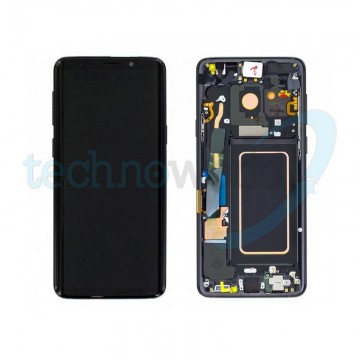 Display Ori. Samsung S9 Plus G965 Nero con Frame