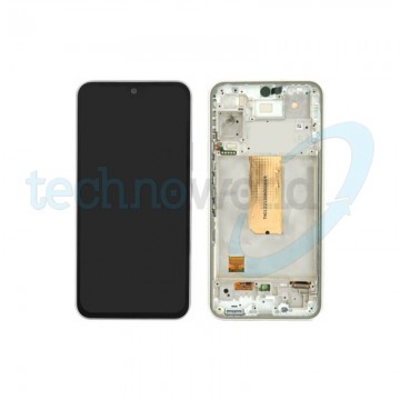 Display Ori. Samsung A54 5G A546 Bianco con Frame
