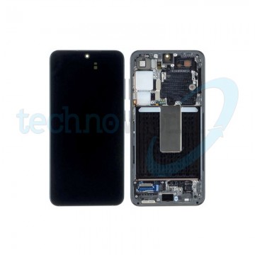 Display Ori. Samsung S23 S911 Nero con Frame