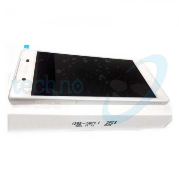 Display Xperia Z5 E6683 Dual Sim Bianco con Frame
