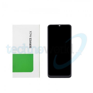 Display Oppo A16 Nero Con Frame - OEM