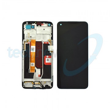 Display Oppo A54 5G Nero con Frame - Disassembled A