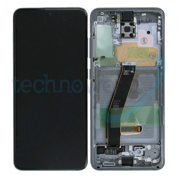 Display Ori. Samsung S20 G980 Grigio con Frame