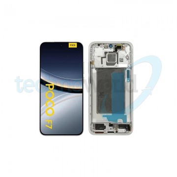Display Ori. Xiaomi Poco F7 5G Nero con Frame