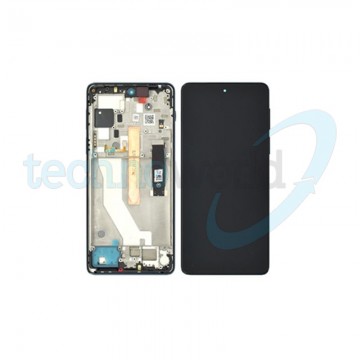 Display Ori. Moto Edge 20 Pro Midnight Blue con Frame