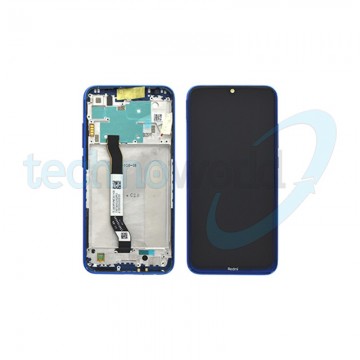 Display Ori. Xiaomi Redmi Note 8 Pro Blu con Frame