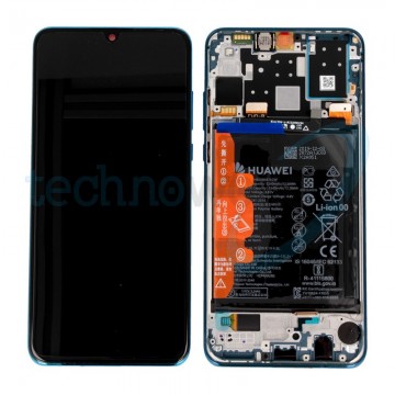 Display Ori. Huawei P30 Lite New Edition Blu con Frame
