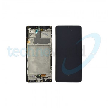 Display Ori. Samsung A42 5G A426 Nero con Frame