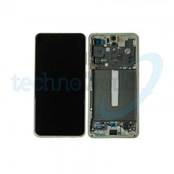 Display Ori. Samsung S21 FE G990 Green con Frame