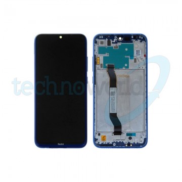 Display Ori. Xiaomi Redmi Note 8 Blu con Frame