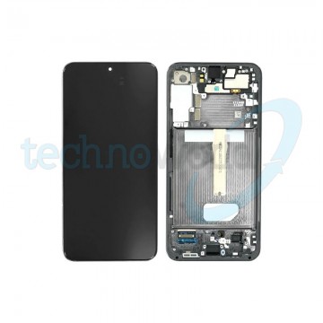 Display Ori. Samsung S22 Plus S906 Nero con Frame