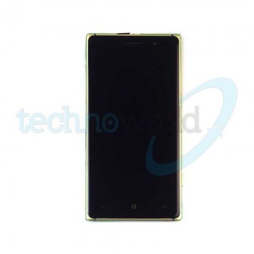 Display Nokia 830 per Versione Gold Nero con Frame