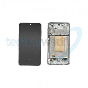 Display Ori. Samsung A36 5G A366 Bianco con Frame