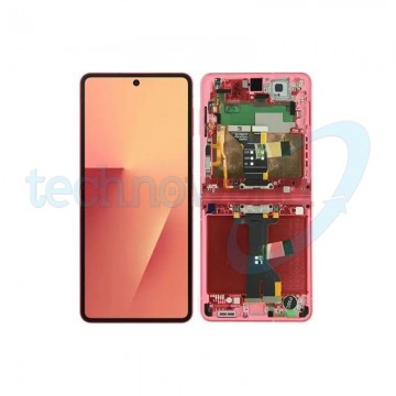 Display Ori. Samsung Z Flip 7 F766 Rosso con Frame