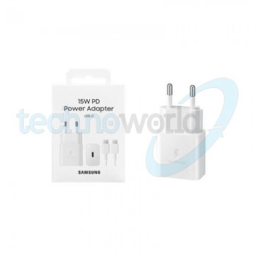 Caricabatterie Samsung EP-T1510 15W Bianco - USB-C / USB-C