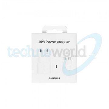 Caricabatterie Samsung EP-T2510 25W Bianco - USB-C / USB-C