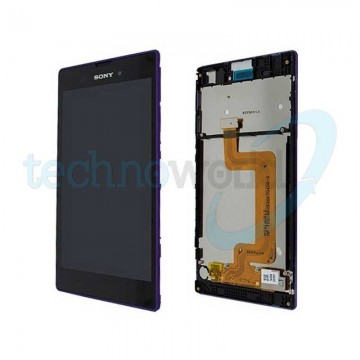 Display Xperia T3 Viola con Frame