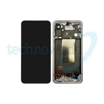 Display Ori. Samsung A56 5G A566 Rosa con Frame