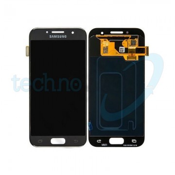 Display Ori. Samsung A3 2017 A320 Nero