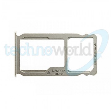 Porta Sim/microSD Huawei Mate S Silver