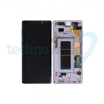 Display Ori. Samsung Note 9 N960 Viola con Frame