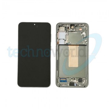 Display Ori. Samsung S23 Plus S916 Lime con Frame