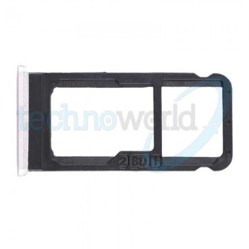 Porta Sim Card + Micro SD Bianco Nokia 6.1