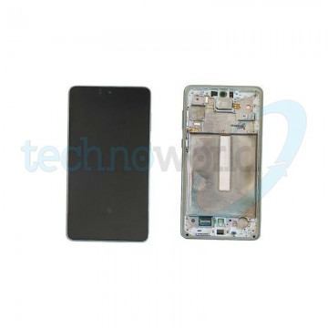 Display Ori. Samsung A73 5G A736 Verde con Frame