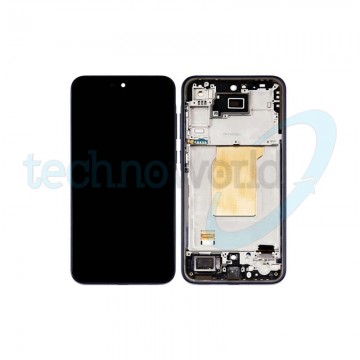 Display Ori. Samsung A35 5G A356 Nero con Frame