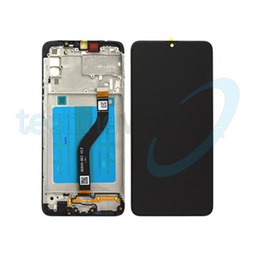 Display Ori. Samsung A20s A207 Nero con Frame