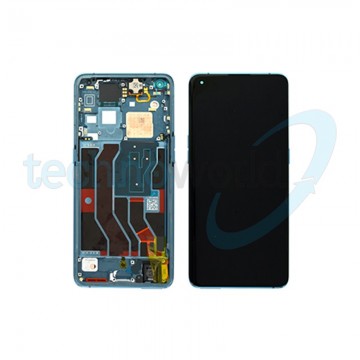 Display Ori. Oppo Find X3 Pro Blu con Frame