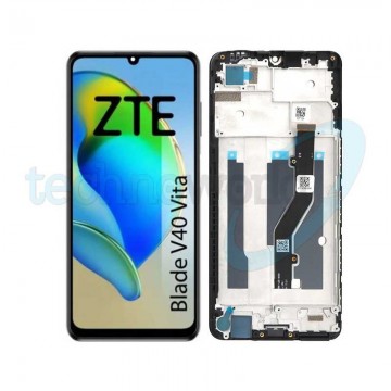 Display ZTE Blade V40 Vita Nero con Frame
