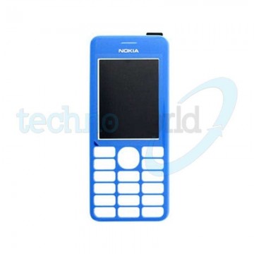 Cover Frontale Azzurro Nokia 206