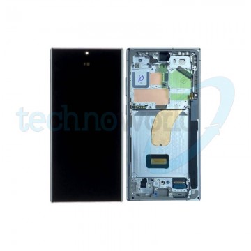 Display Ori. Samsung S23 Ultra S918 Blu con Frame