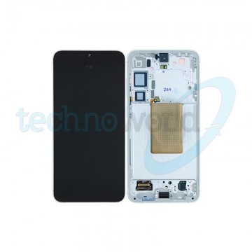 Display Ori. Samsung S24 Plus S926 Blu con Frame