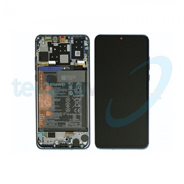 Display Ori. Huawei P30 Lite Blu con Frame