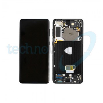 Display Ori. Samsung S21 Plus G996 Phantom Nero con Frame