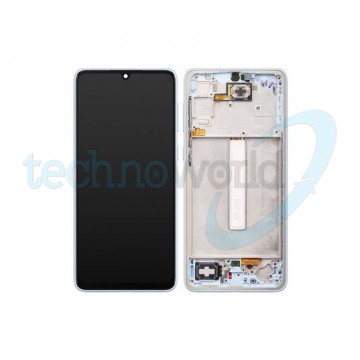 Display Ori. Samsung A35 5G A356 Blu con Frame