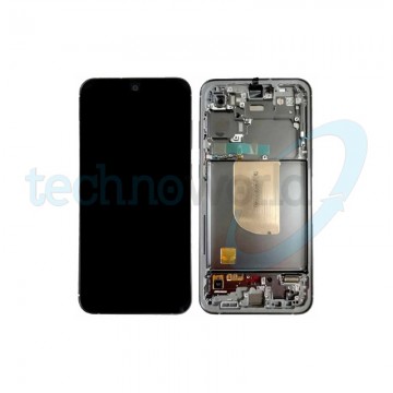 Display Ori. Samsung S23 FE 5G S711 Nero con Frame