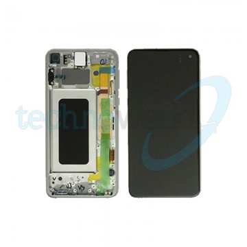Display Ori. Samsung S10e G970 Bianco con Frame