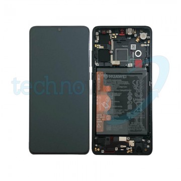 Display Ori. Huawei P30 Lite Nero con Frame
