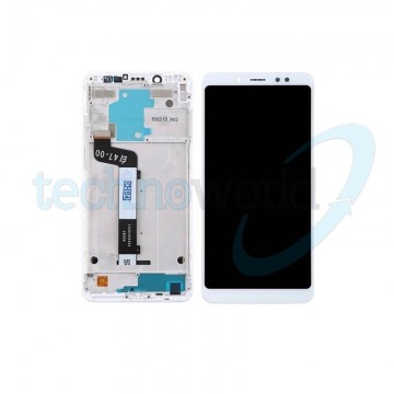 Display Xiaomi Redmi Note 5 Pro Bianco con Frame