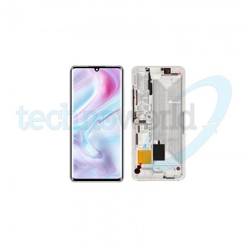 Display Ori. Xiaomi Mi Note 10 Bianco con Frame