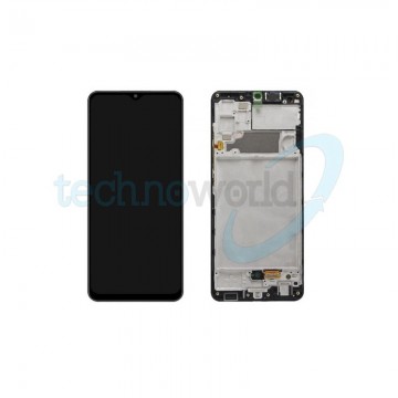 Display Ori. Samsung A32 A325 Nero con Frame