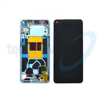 Display Ori. Oppo Reno6 5G Blu con Frame